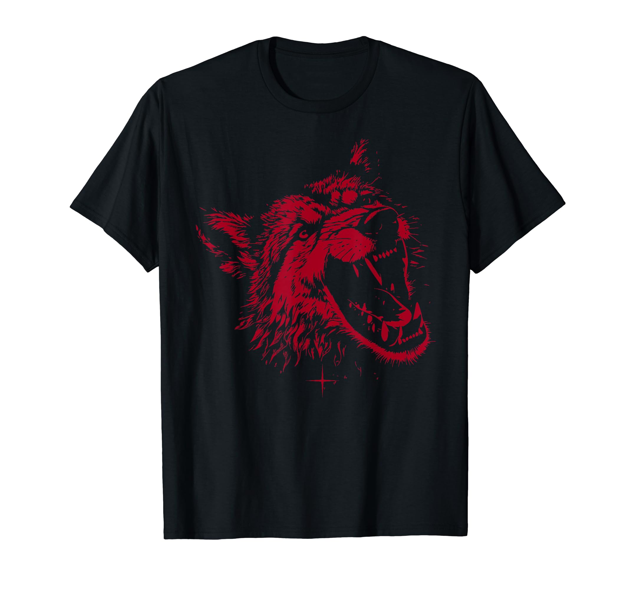 鉄槌/人狼部隊Tシャツ Amazon | 猛烈な狼 Tシャツ | Tシャツ・カットソー 通販